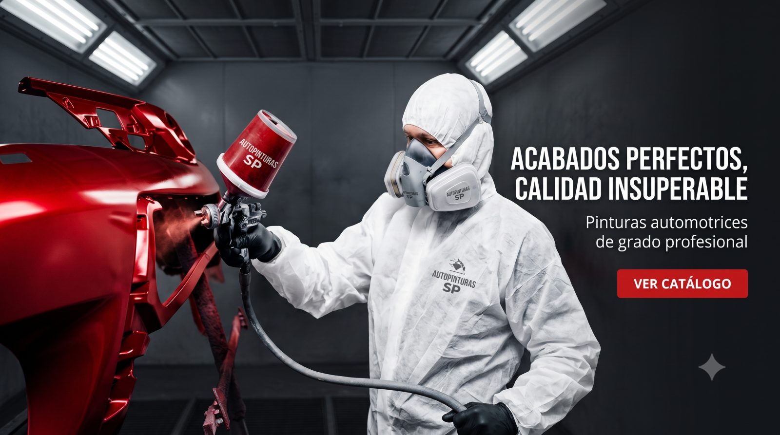 Autopinturas S.P. — Acabados perfectos, calidad insuperable. Pinturas automotrices de grado profesional.